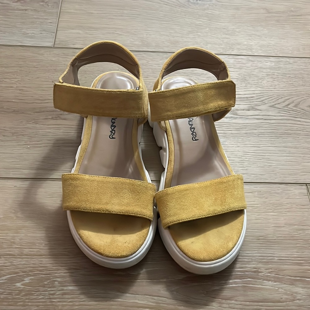 Cute and Comfy Yellow Sandals